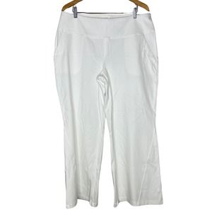 WOMEN WITH CONTROL Tummy Control Vintage Denim Jeans White Plus Petite 20